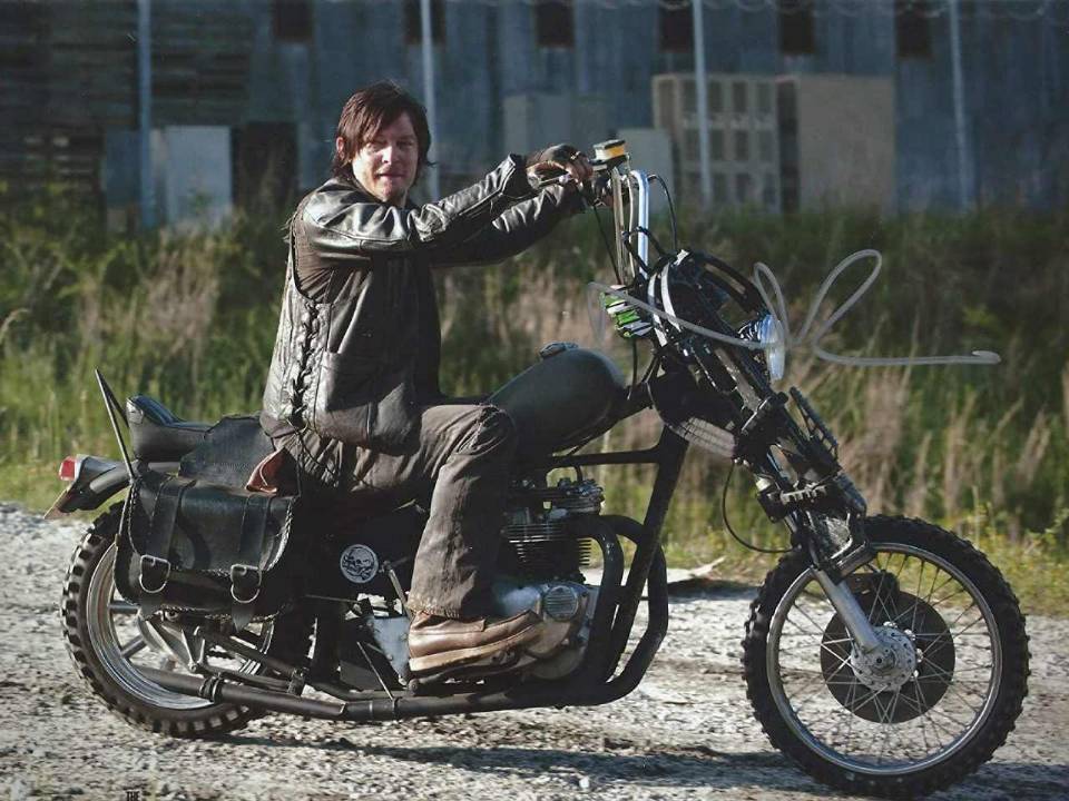 Triumph T120R 650 Chopper - The Walking Dead