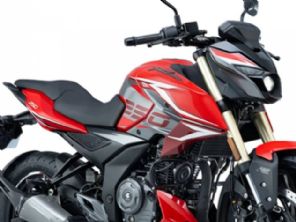 Uma nova Bajaj 250 2024 que ficou mais esportiva