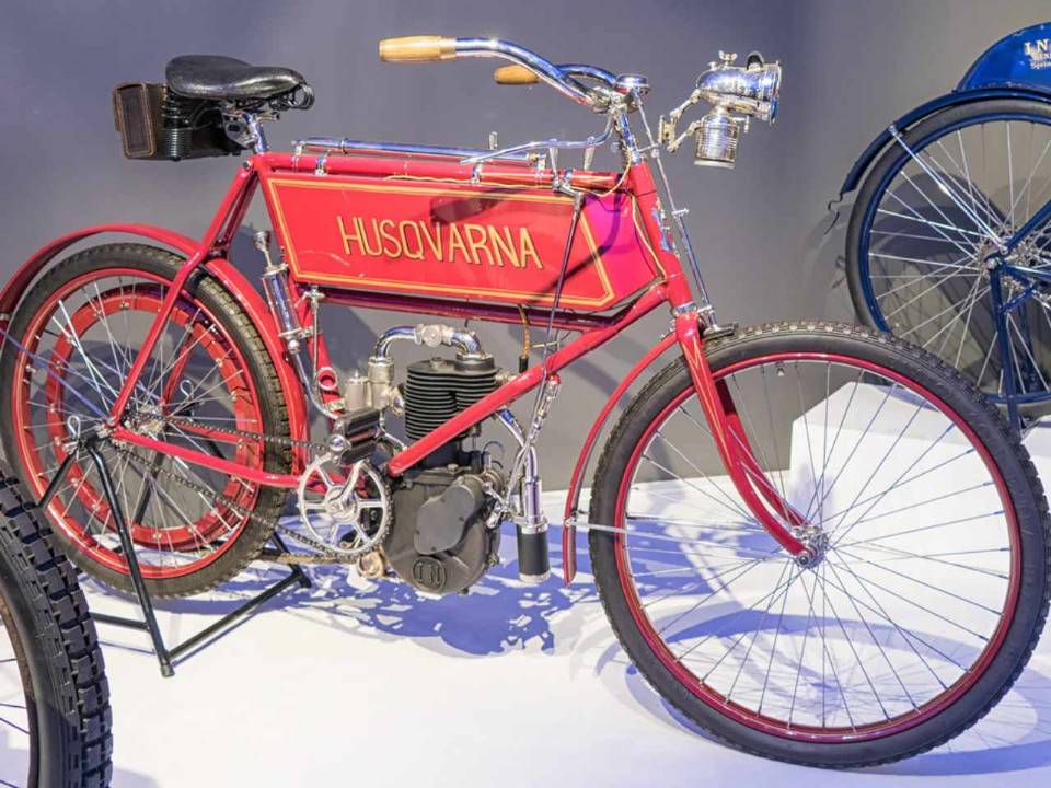 Husqvarna tem longo história com as motos