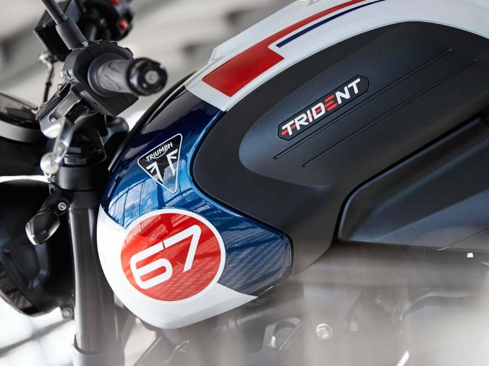 Triumph Trident 660 Triple Tribute Edition