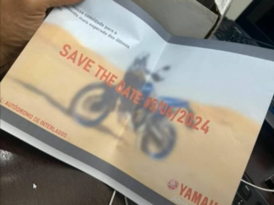 Imagem que circula na internet no  oficial da Yamaha, diz marca