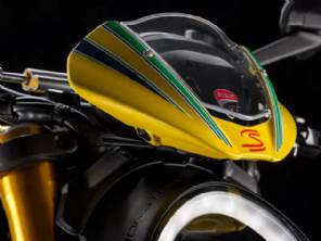 Uma nova Ducati em homenagem a Senna (com as cores do Brasil)