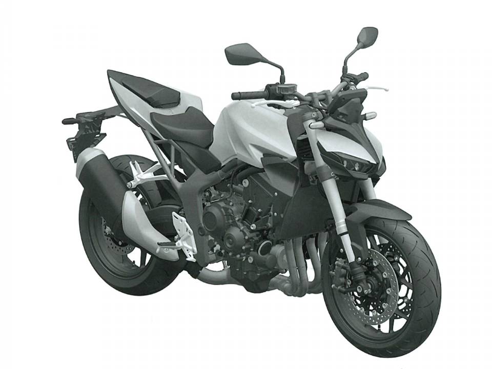 Honda CB1000 Hornet em registro no Inpi