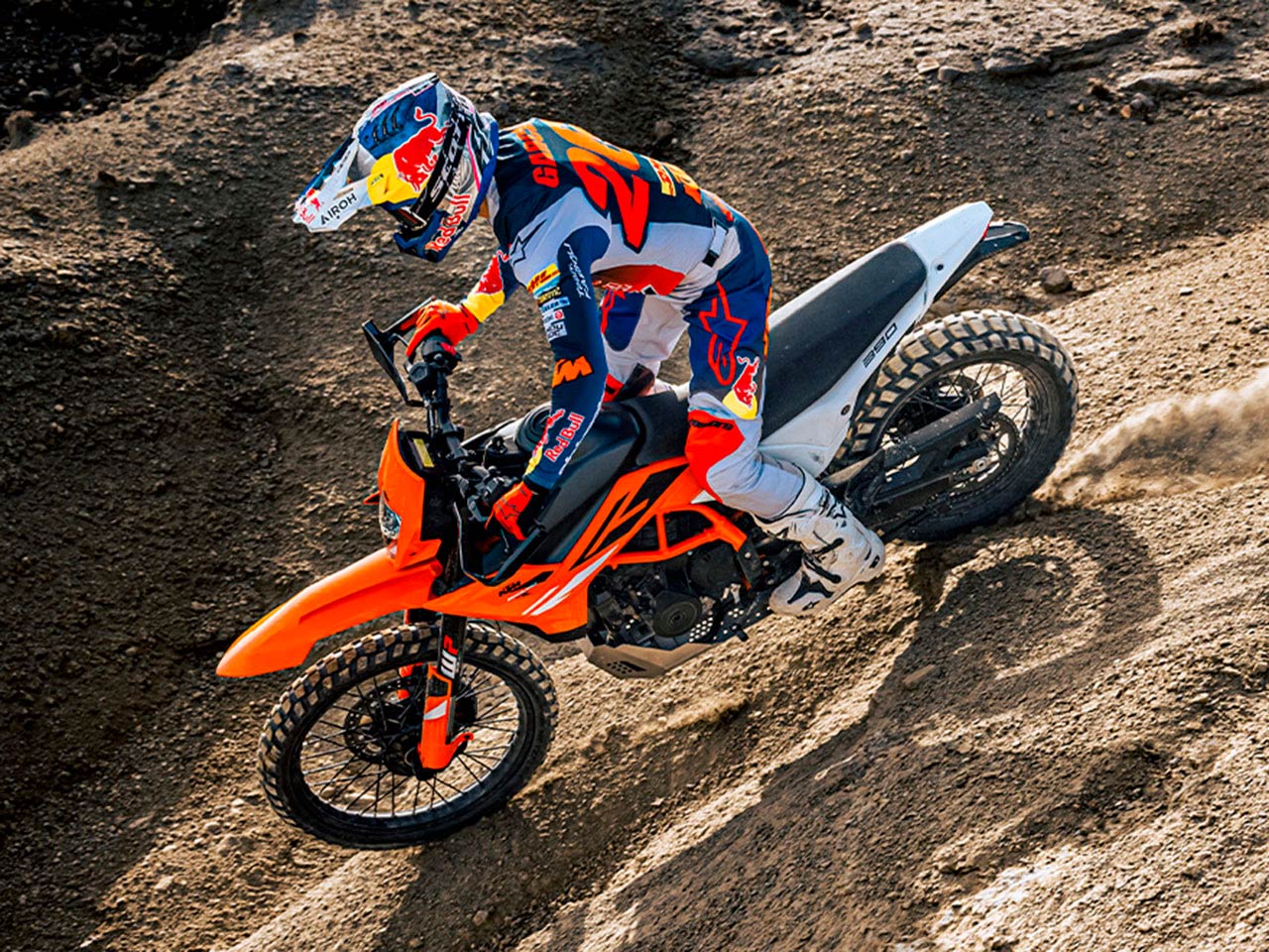 KTM 390 Enduro R 2025 - 3/4 frente