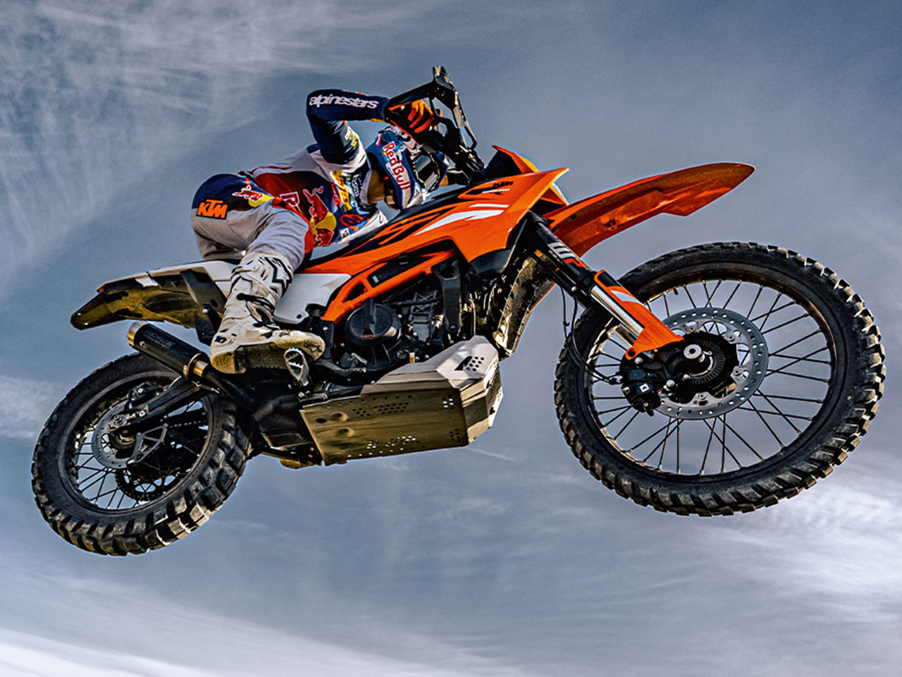 KTM390 Enduro R 2025 - 3/4 frente