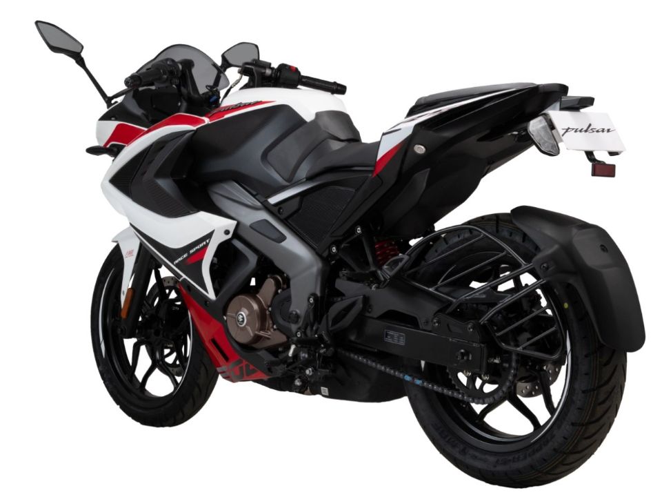 Bajaj Pulsar RS200 2025 - 3/4 traseira