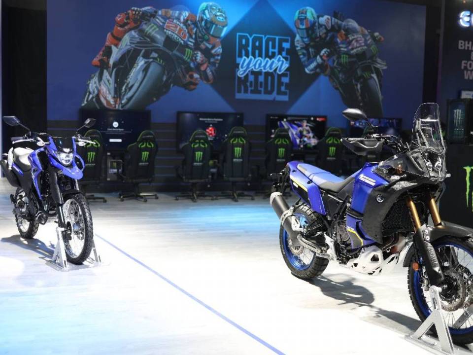 Yamaha Lander 250 e Ténéré 700 na Bharat Mobility 2025 Yamaha Lander 250 e Ténéré 700 na Bharat Mobility 2025