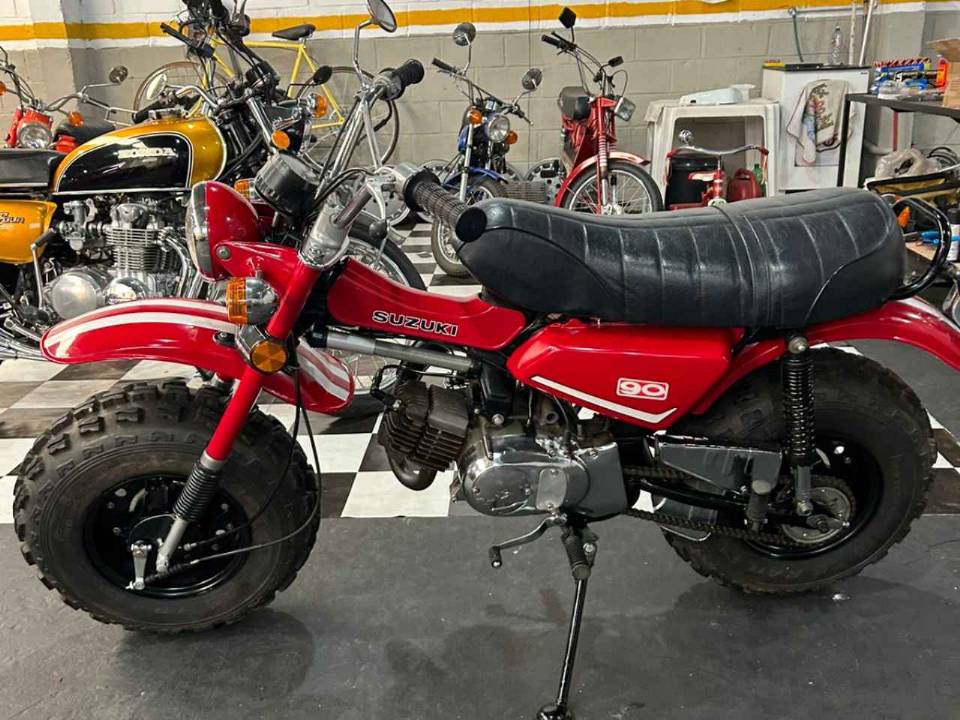 Suzuki RV90 Van Van 1973 Suzuki RV90 Van Van 1973