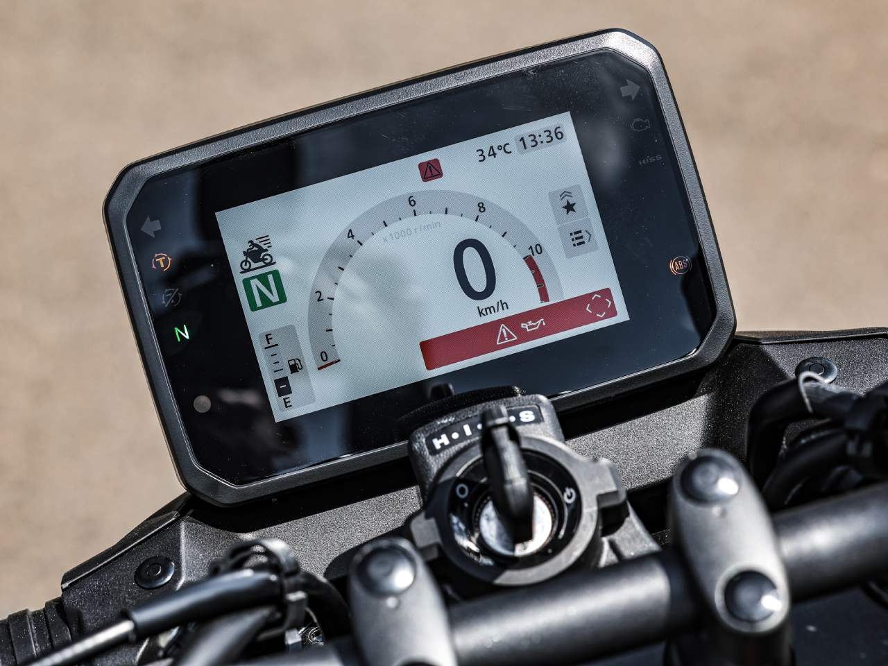 Honda�Hornet 750 2026 - painel