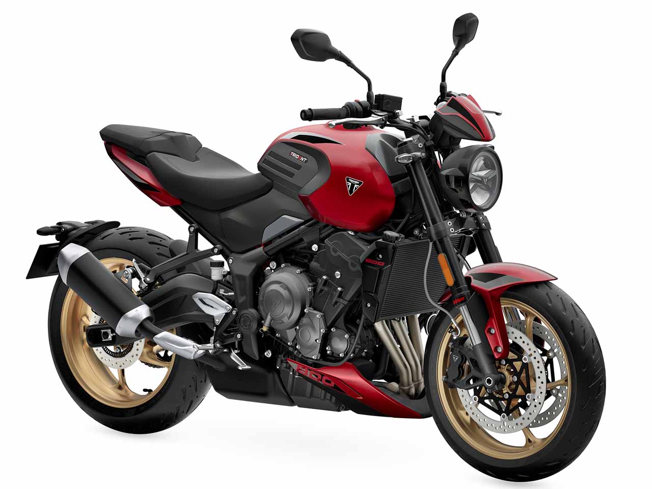 Galeria de fotos: Triumph revela a nova Trident 800 2026 com o