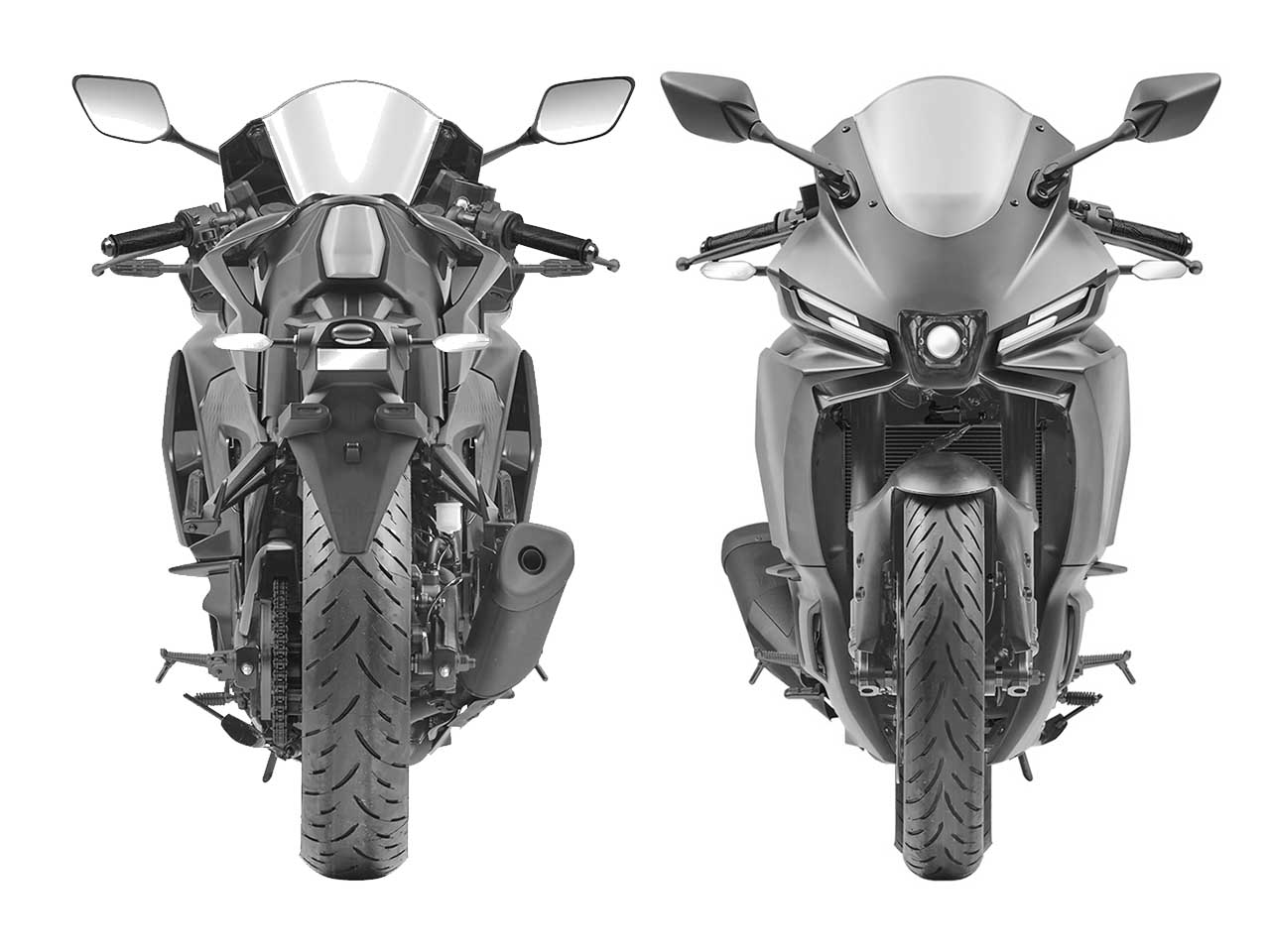 Yamaha�R15 2025 - frente