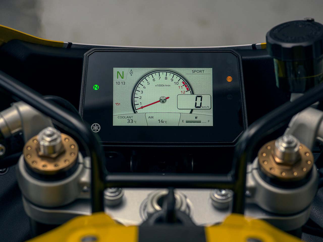 Yamaha�XSR900 2026 - painel