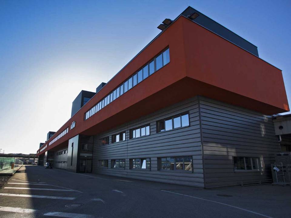 Fábrica da KTM - Áustria