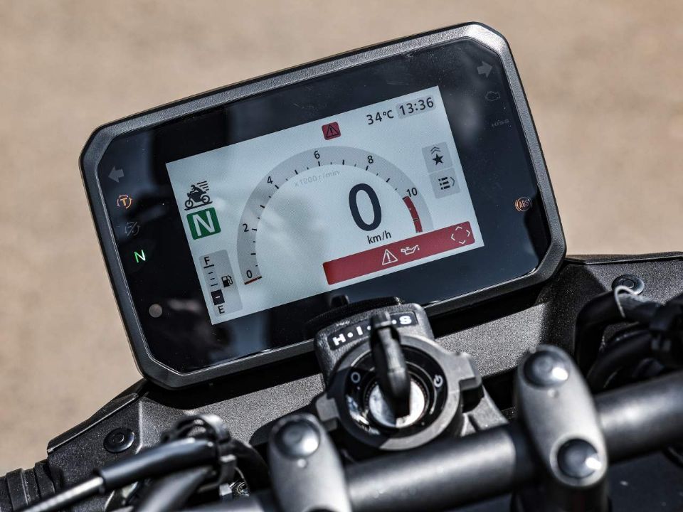 Honda�Hornet 750 2026 - painel
