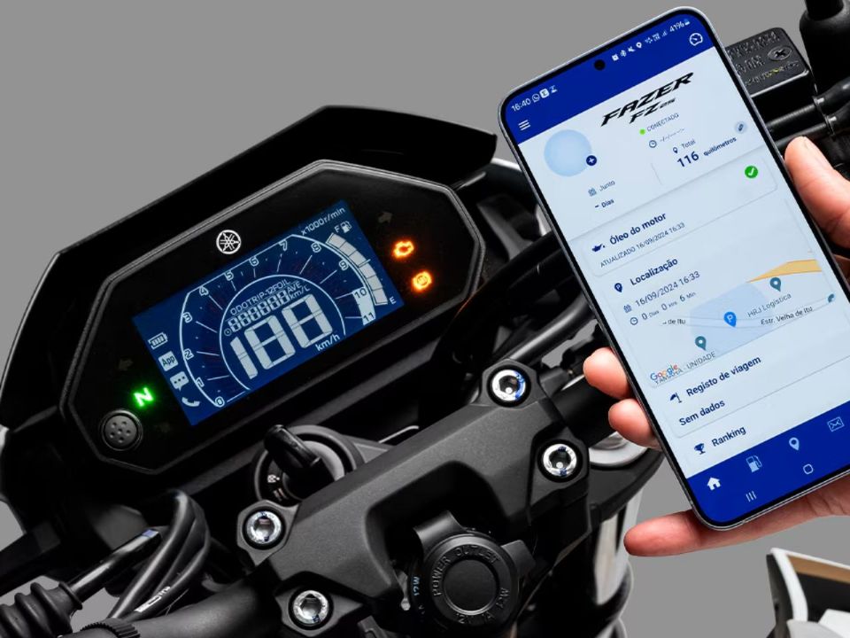 Yamaha�Fazer FZ25 2026 - painel