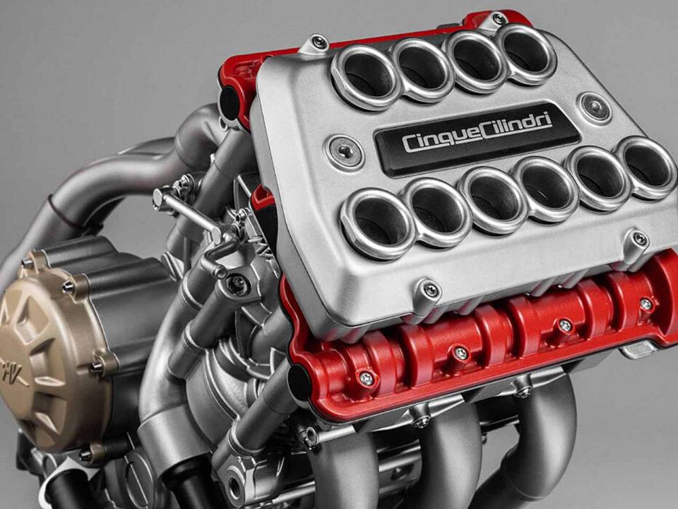 Motor 5 cilindros - MV Agusta