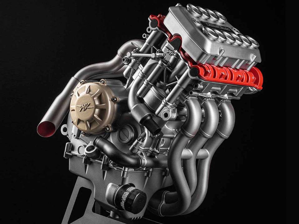 Motor 5 cilindros - MV Agusta