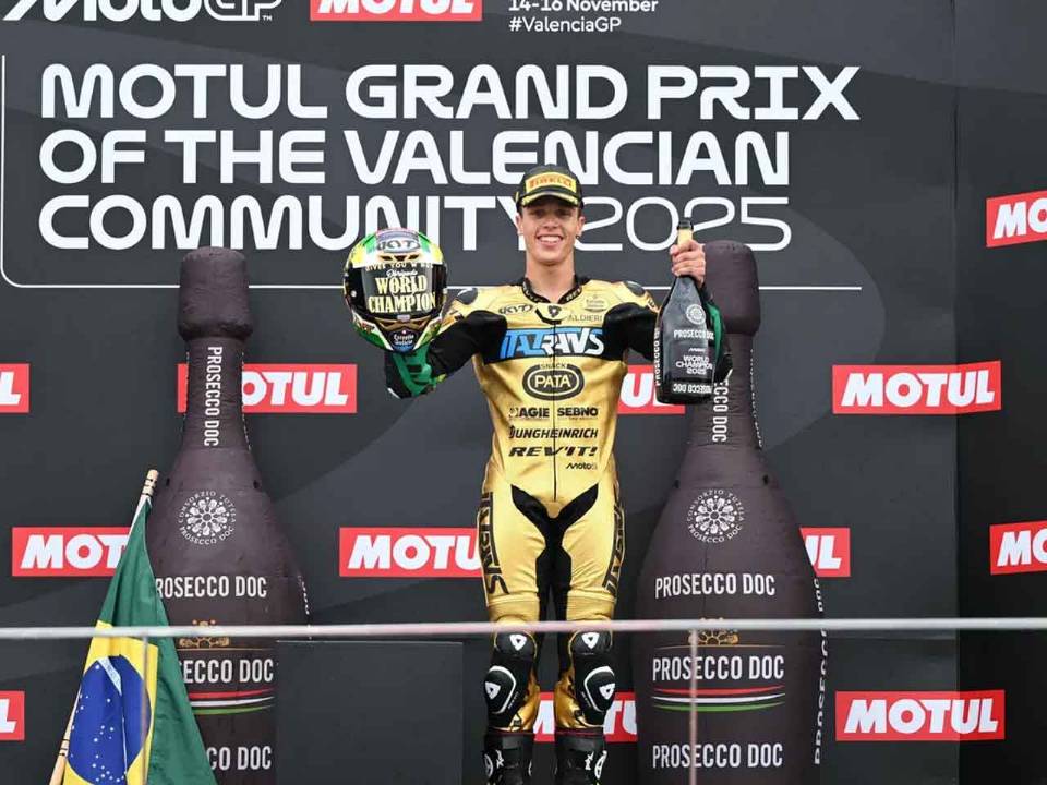 Diogo Moreira Campeão Mundial da Moto2