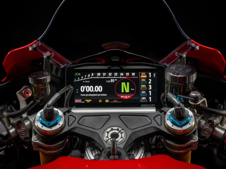 Ducati�Panigale V4 2025 - painel