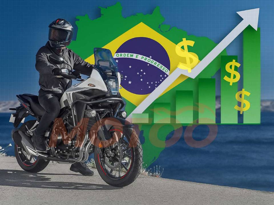 Honda NX 500 no Brasil