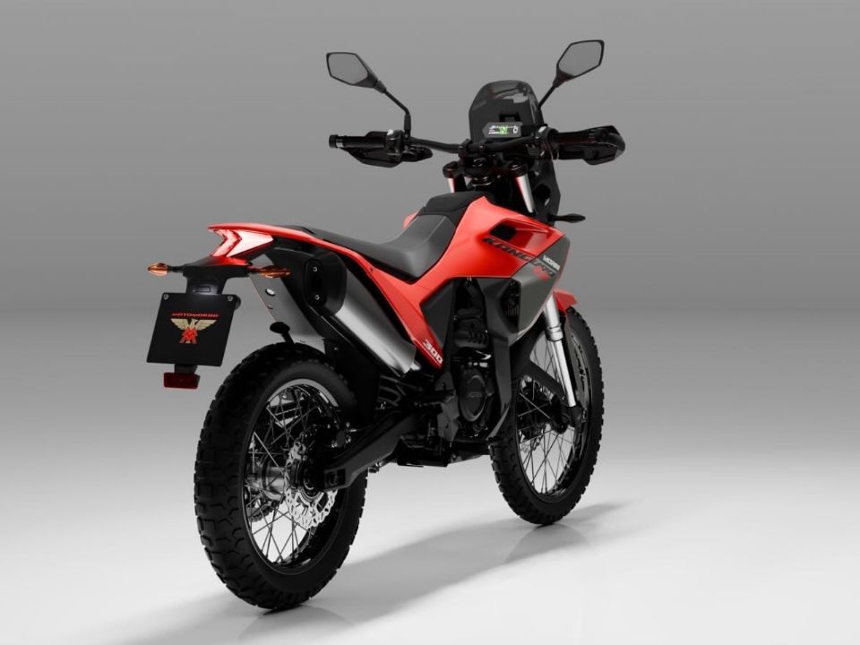 Moto Morini�Kanguro 300 2026 - 3/4 traseira