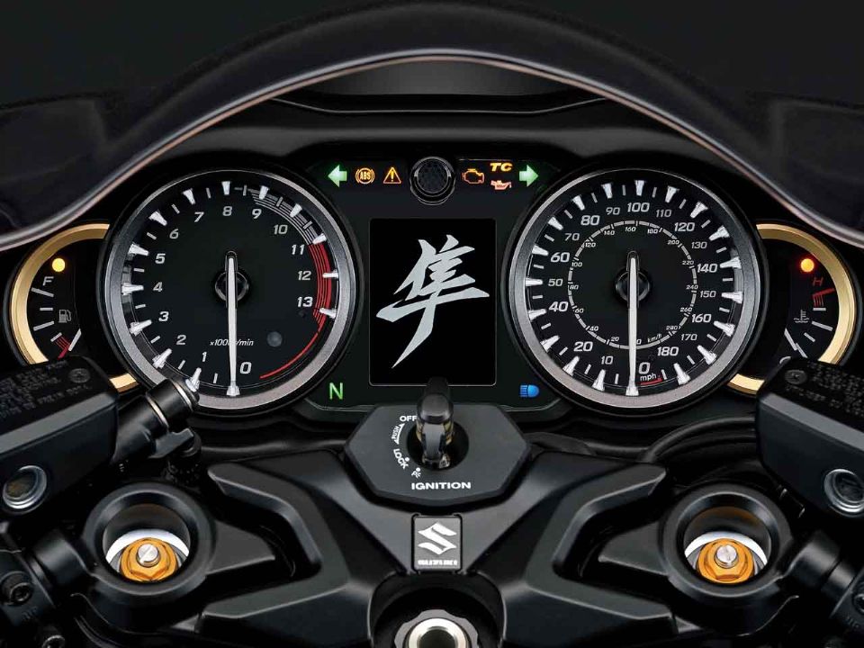 Suzuki�Hayabusa 2026 - painel