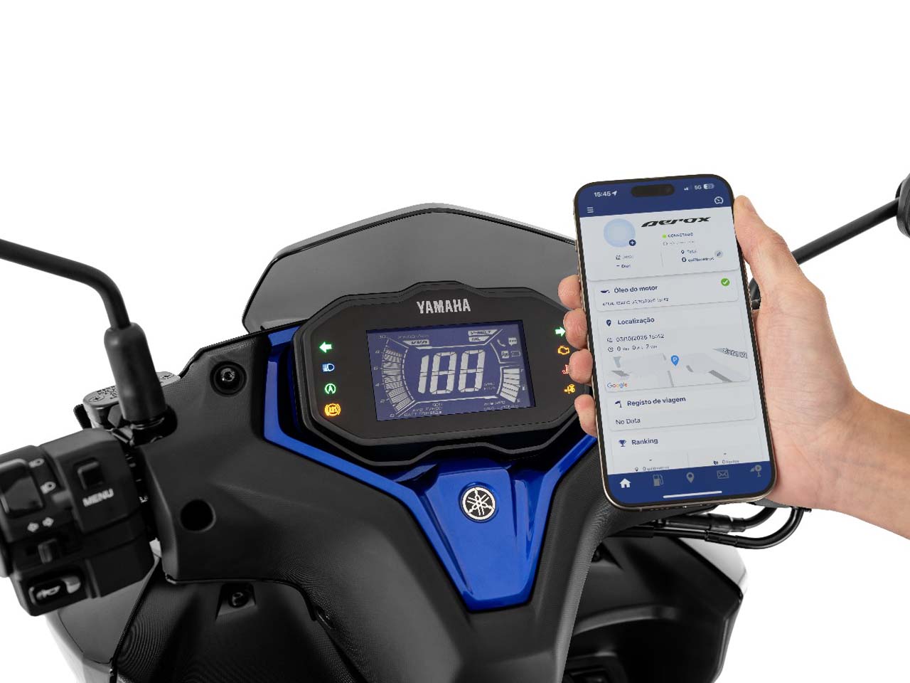 Yamaha�Aerox 160 2026 - painel