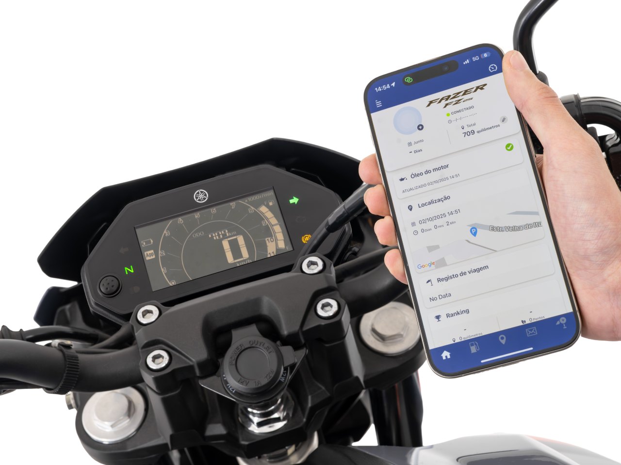 Yamaha�Fazer FZ25 2026 - painel