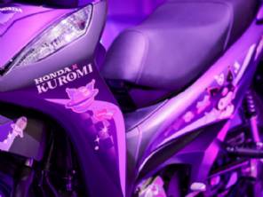 Moto da Kuromi: o que h� por tr�s da nova Honda Biz