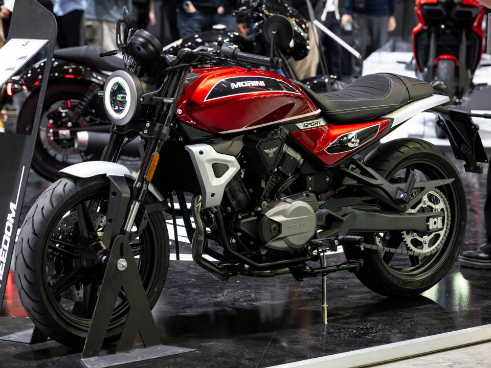 Moto Morini 3&frac12; Sport no EICMA 2025