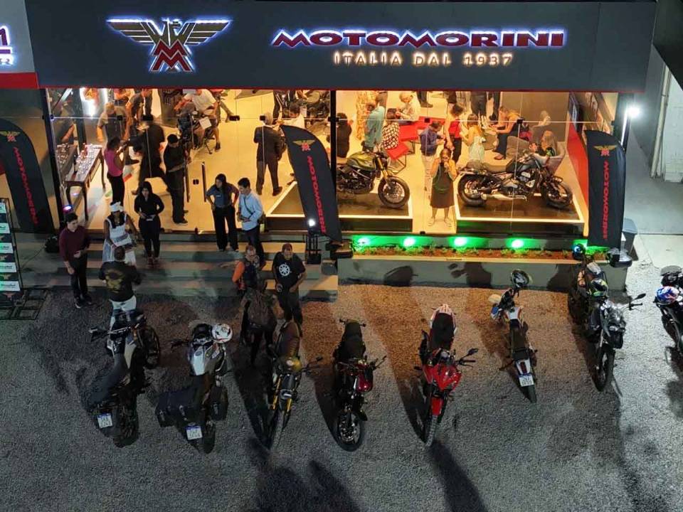 Moto Morini em Salvador