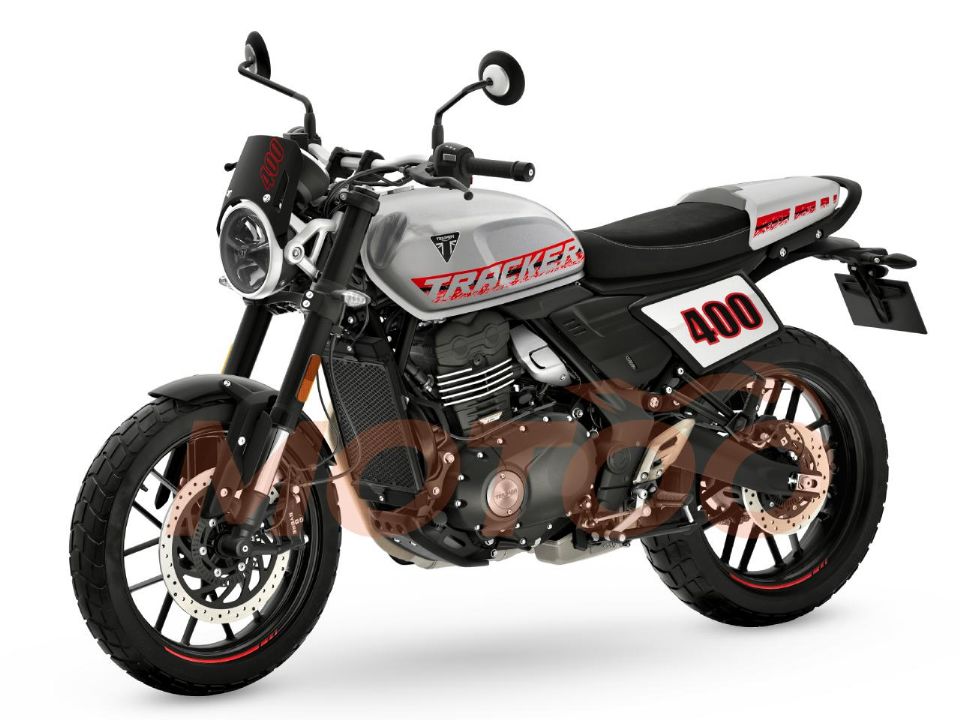 Triumph�Tracker 400 2026 - 3/4 frente