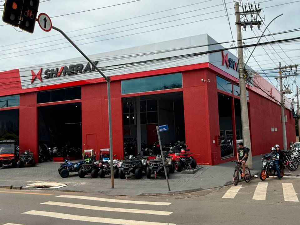 Shineray Goinia ter rea total de 1.700 m e exigiu investimento de R$ 1,7 milho