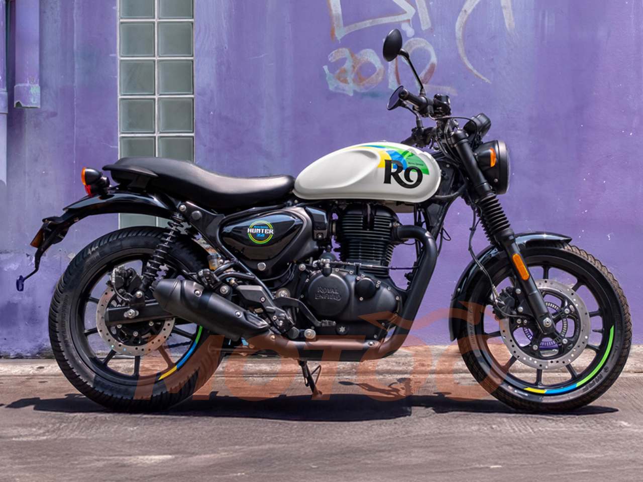 Royal Enfield Hunter 350 2025 - lateral