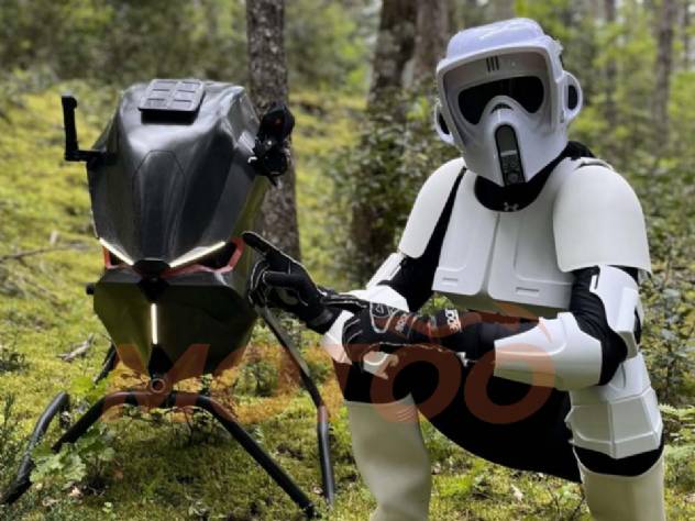 Moto voadora inspirada em Star Wars quer 'tomar os ares' a 200 km/h