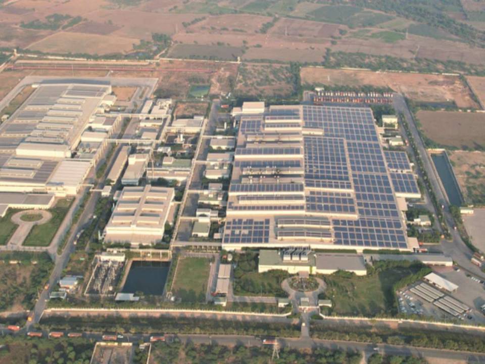 Fábrica Honda de Vithalapur, Gujarat, na Índia Fábrica Honda de Vithalapur, Gujarat, na Índia