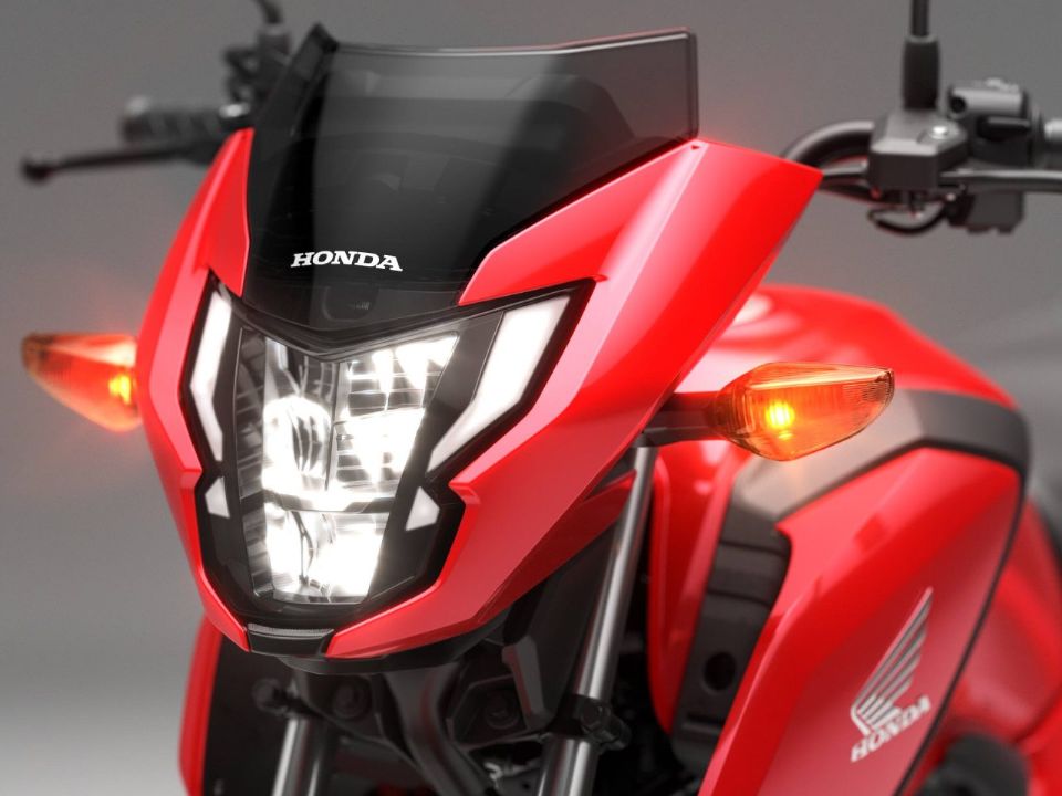 Honda�CB125F 2026 - 3/4 frente