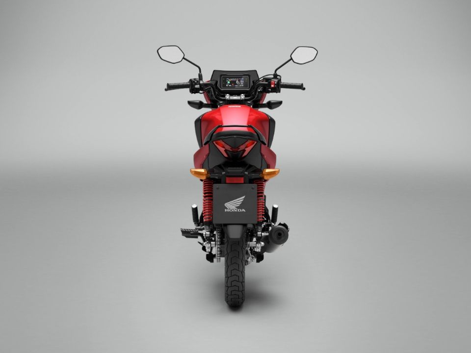 Honda CB125F 2026 - traseira