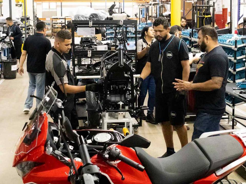 Produção Moto Morini Manaus Produção Moto Morini Manaus