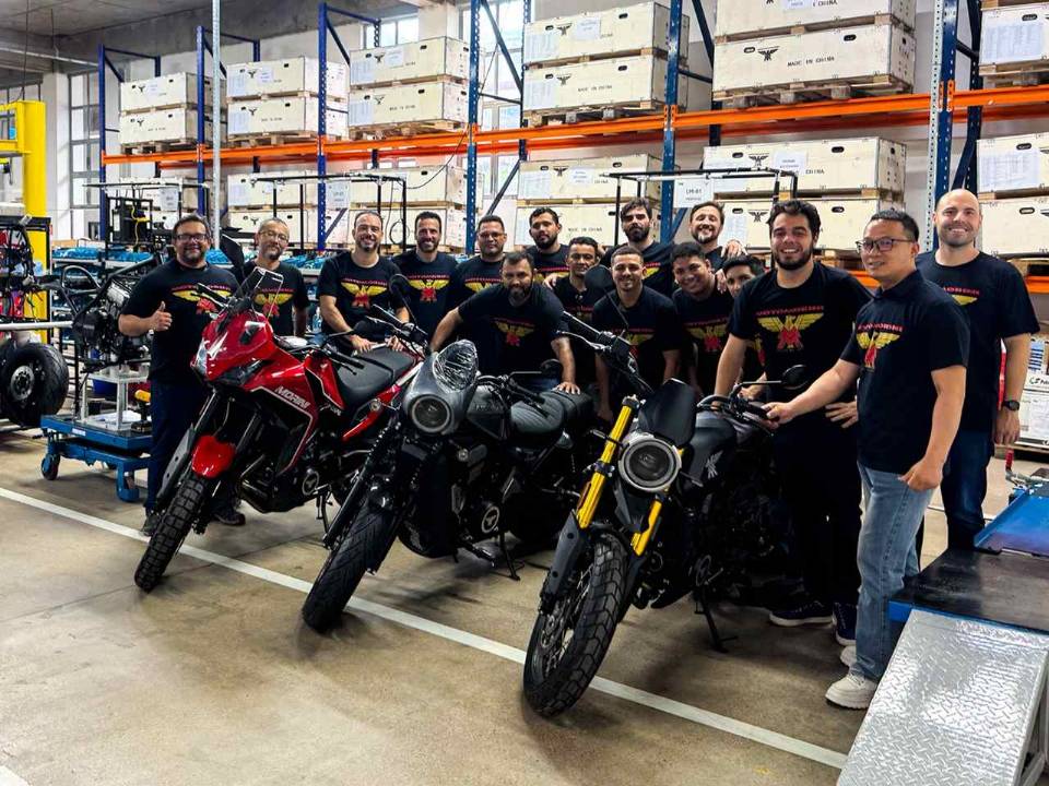 Produção Moto Morini Manaus Produção Moto Morini Manaus