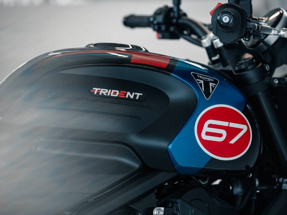 Triumph Trident 660 Triple Tribute 2025 Triumph Trident 660 Triple Tribute 2025