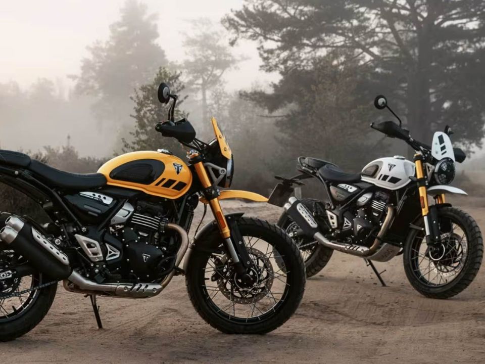 Triumph�Scrambler 400 XC 2026 - 3/4 frente
