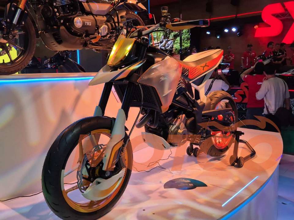 Conceito TVS Motard Conceito TVS Motard