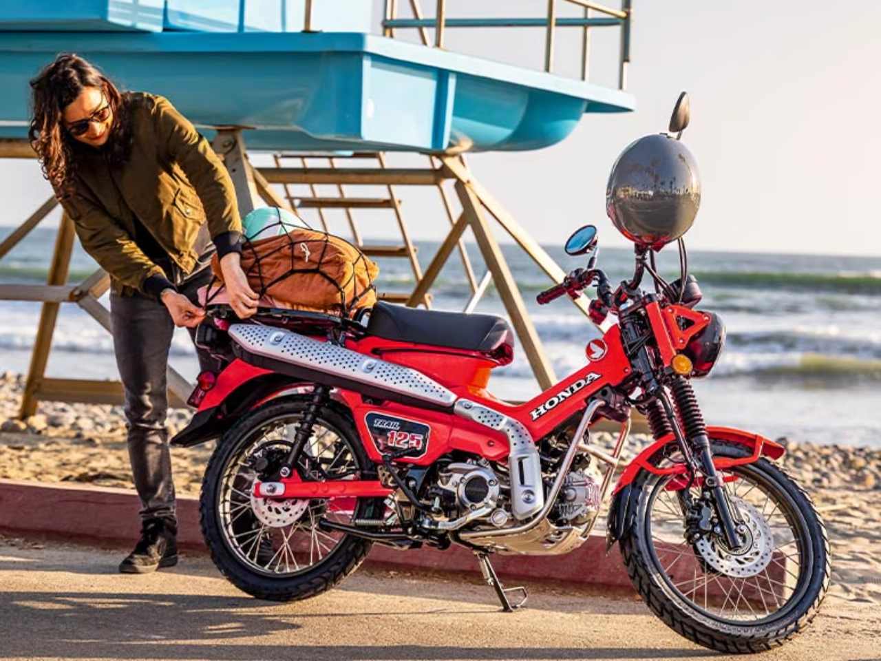Honda�Trail 125 2025 - lateral
