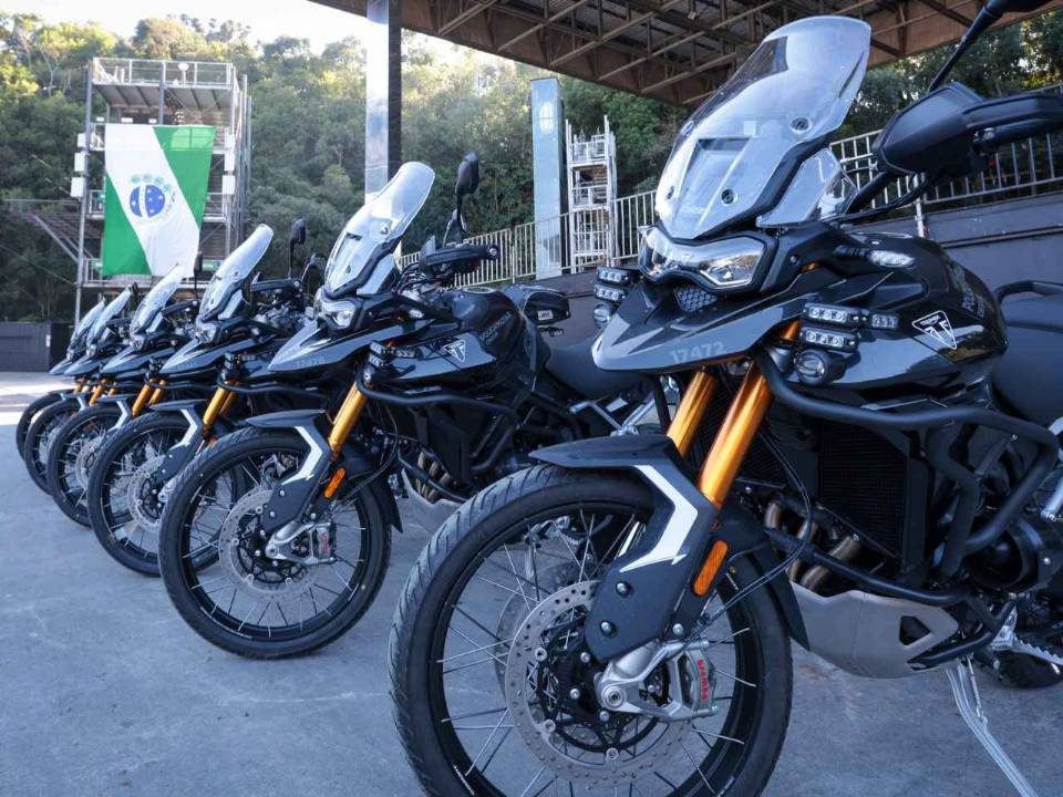 Triumph Tiger 900 Rally da PM do Paraná