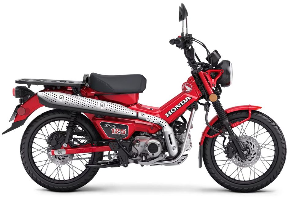 Honda�Trail 125 2025 - lateral