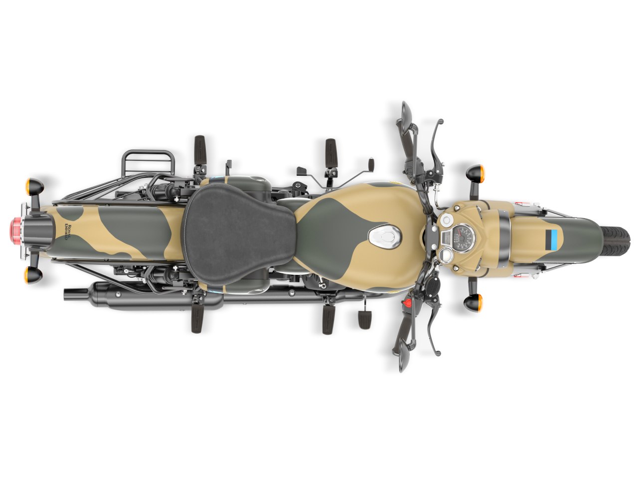 Royal Enfield�Classic 350 2025 - escapamentos