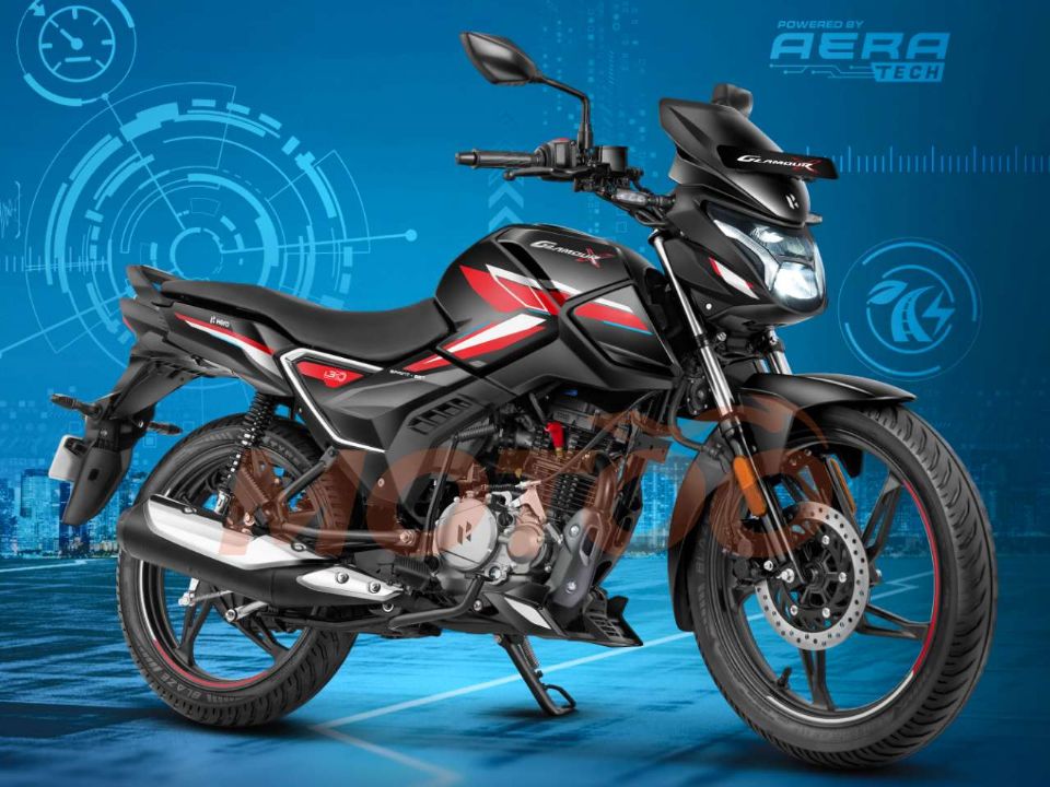 Hero�Glamour X 125 2025 - 3/4 frente