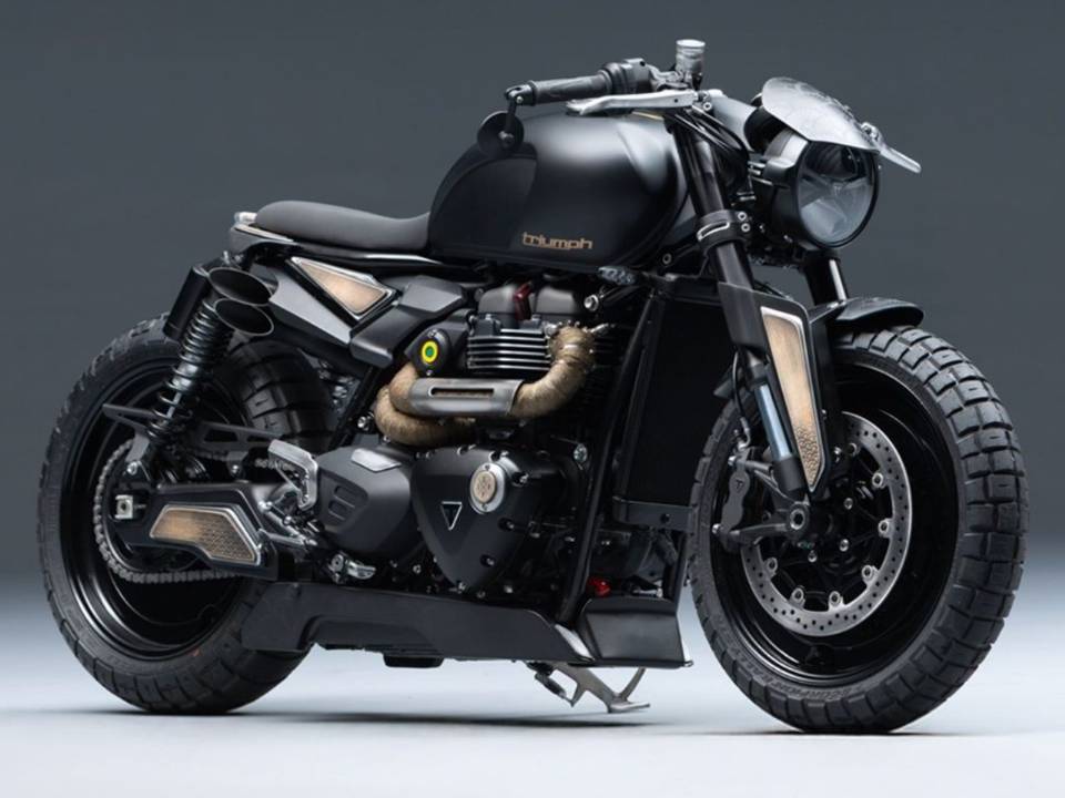 Gaijin, uma Speed Twin 1200 redesenhada pela oficina Shibuya Garage