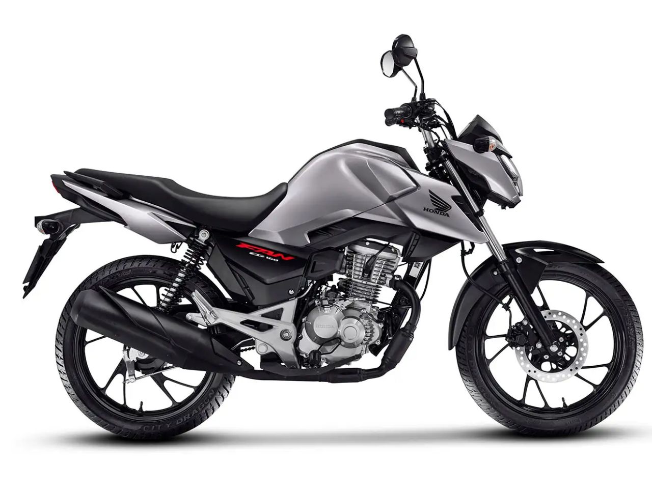 Honda�CG 160 2026 - lateral